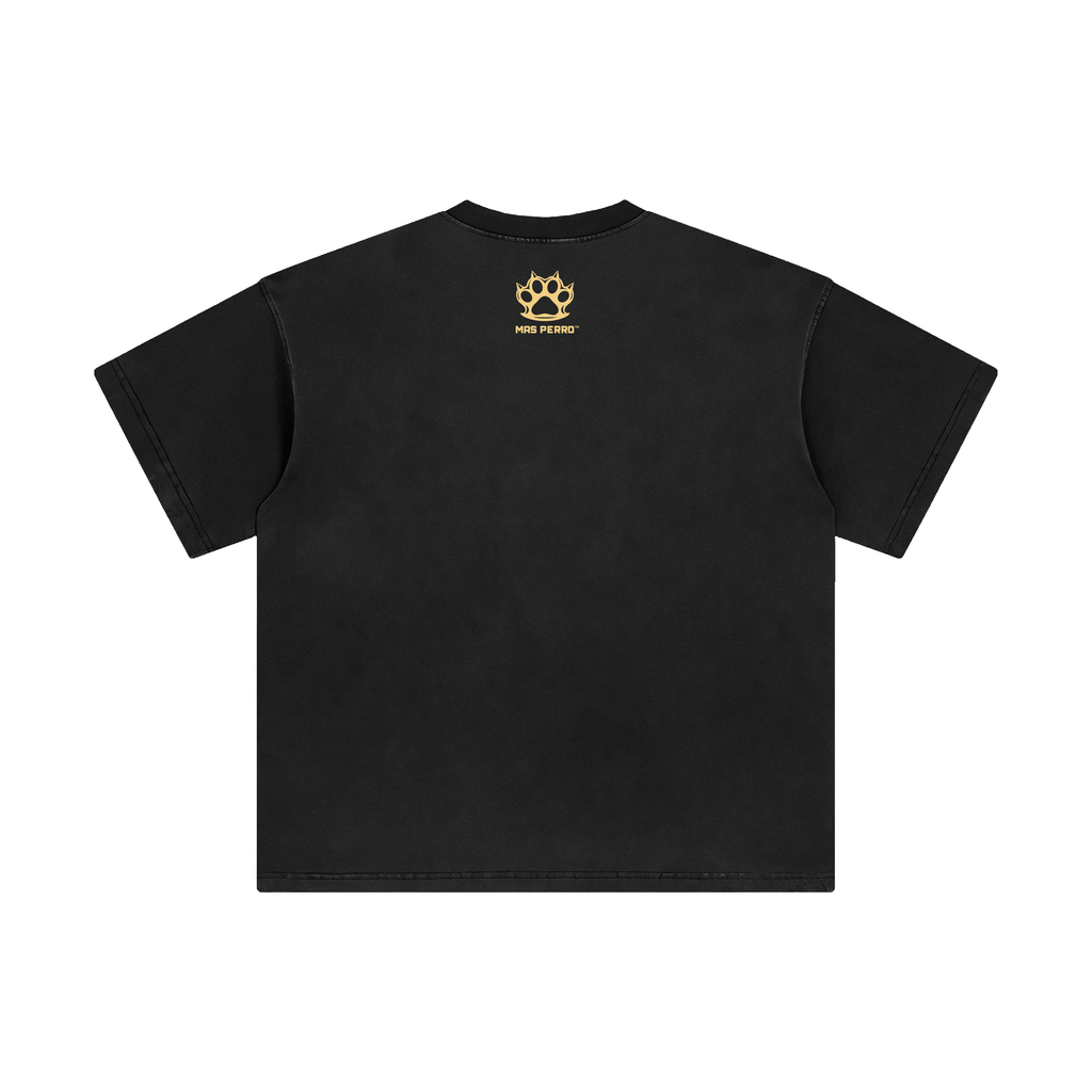Oversized Premium T-Shirt SOLO PERROS CERBERUS-HELLHOUND