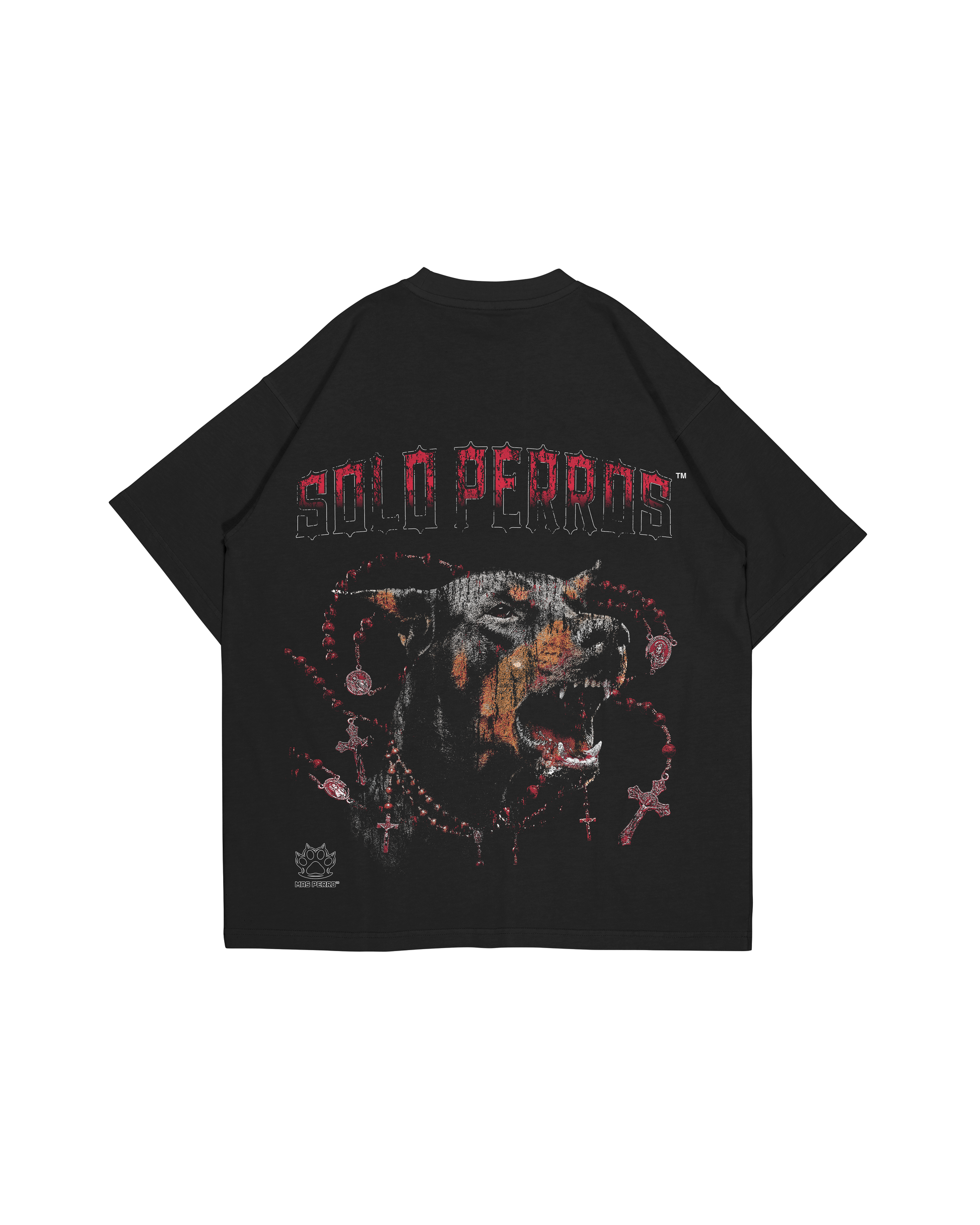 Oversized Premium T-Shirt SOLO PERROS DOBERMAN PINSCHER RELIGIOSO