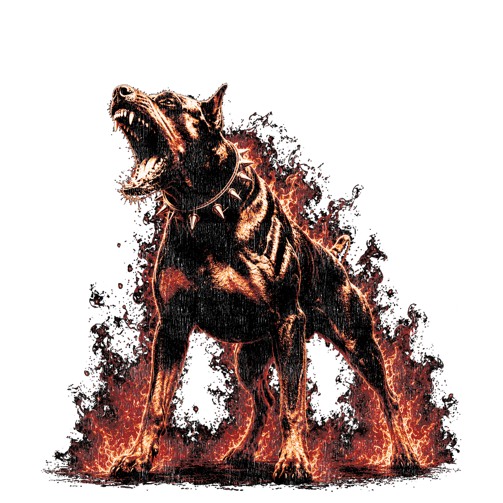 Oversized Premium T-Shirt (MAS PERRO-DOVERMANN PINSHER)